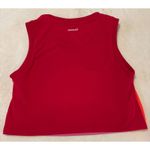 Farm Rio Adidas x  Red Pink Orange Tie-Dye Cropped Tank Top Small Photo 2