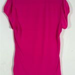 Heart soul  Fuchsia Ruffled Blouse Photo 8