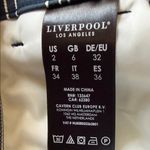 Liverpool  Navy and White Striped Women's Bermudas Photo 6
