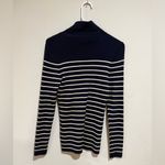 Ralph Lauren  Men's Sweater in Navy and Cream Stripes Photo 5