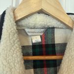 Christopher & Banks  Red And Green Plaid Vest Size Small Photo 5