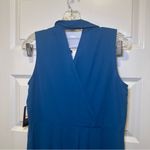 Thalia Sodi NWT  Teal Blue Sleeveless Button Front Side Slit Tunic Top S Photo 11