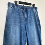 Universal Standard ComfortDenim Drawstring Jean Trouser in Tidal Indigo Blue Photo 6