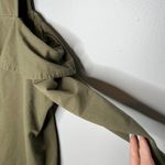 Torrid plus size OLIVE GREEN RUFFLED KNIT SWEATSHIRT DRESS cold shoulder size 4X Photo 7