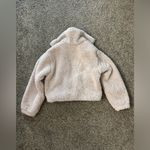 Pull & Bear  light pink fur coat, size XS Photo 1