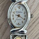 Catalina Ladies Watch Vintage Teardrop Stainless Stretch Bracelet Silver Dial Photo 1