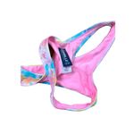 NWT Camille Brazilian bikini bottoms medium Sorbet Sunset Tie Dye Thong V cut​ Pink Photo 4