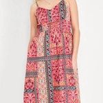 Old Navy Waist Defined Cami Midi Dress Sz M Photo 0