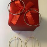 Silver Trendy Earrings Summer Photo 2