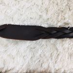 Gap Vintage Leather Braided S/M Brown Belt Photo 2
