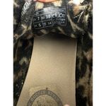 Hey Dude Cream Black Cheetah Britt Foldable Cuff Shoes Tie Lace Slip On Womens 7 Photo 4