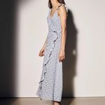 Madewell Ruffled Wrap Maxi Dress in Americana Floral women’s size 4 small Photo 1