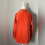 UGG Vintage Vibe  Orange 100% Cotton Corduroy Button Down Shirt/Shacket Photo 3