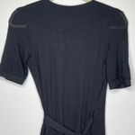 Banana Republic  Wool Blend Wrap Dress Black‎ Photo 3