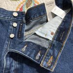 Lucky Brand  women’s traveler cut off dark denim short 16/33 5 button front nwt Photo 13