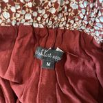 Wishlist Red and White Wrap Mini Skirt Photo 4