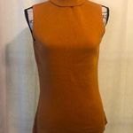 WD•NY 🔹4 for $30 WD NY Golden Yellow Sleeveless Turtleneck Sweater, size Small Photo 0