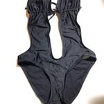 Fusion‎ One Piece Black Bathing Suit Photo 5