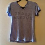 Under Armour NWT Women’s Athletic Size Small Baby Blue Short Sleeve Shirt Photo 0