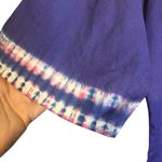 Vintage Bette of Jamaica Floral Purple Pink Blue White Kimono Dress 100% Cotton‎ Size M Photo 8