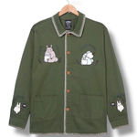Her Universe Studio Ghibli My Neighbor Totoro Embroidered Sage Jacket Photo 0