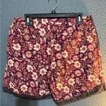 Sundance NWOT  Brown and Pink Bermuda Shorts Photo 2