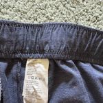 prAna  Womens Mariya Pull On Shorts Blue Medium Drawstring Pocket Activewear Photo 7