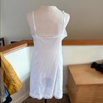 Abercrombie & Fitch Vintage Hollywood Vassarette Slip Dress 32 white Lace Nylon Tricot Lounge Small Photo 7