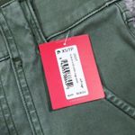 Spanx READ Tall Stretch Twill Ankle Cargo Pant Women's Size XS Green Pull On Photo 7