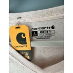 Carhartt  Women's Relaxed Fit V-Neck Pink Salt T-shirt L (12-14) Long Sleeve NWT Photo 1