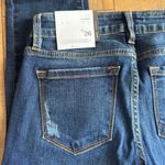 KanCan Jeans NWT Vienna Super Skinny Stretch Distressed Animal Print Size 5/26 Blue Photo 7