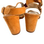 Jones New York Jasmine Suede Block Heel Sandals Tan Beige 3.5in Size 8.5 in EUC Photo 6