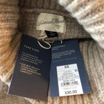 Universal Threads Universal Thread Womens Turtleneck Sweater Cropped Oversized Beige XS Photo 3