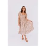 Free People  Bali-Juniper Dress in Ivory Size US 0 Photo 8