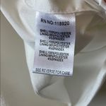 Lucy Paris Women’s White Textured Cropped Tank Top w/ Frayed Hem - Size Large Photo 5