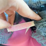 PINK - Victoria's Secret Pink Victoria Secret Push Up Pigeonnant Bra Sz S D-DD THE EYELASH LACE HIGH NECK Photo 6