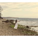 NWT Doen Vita in Powder White Cotton Poplin Eyelet Trim Tiered Midi Dress XL Photo 5