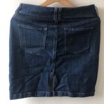 Old Navy Vintage  jean skirt size 4 blue mini y2k coastal cowgirl stretch denim Photo 1