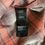 Harley Davidson Harley-Davidson Women's XL Red Orange Ombre Plaid S/S Woven Shirt Milwaukee WI Photo 7