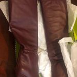 Tory Burch Lila Over-the-knee Leather Scrunch Boots Photo 4