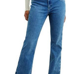 Aerie  Denim Baby‎ Flare Jeans Medium Western Boho Stretch Trouser NEW/READ Photo 0