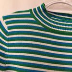 Silence + Noise ANTHROPOLOGIE  Striped Cropped Sweatshirt Size S Photo 6