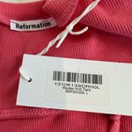 Reformation  Raiden Knit sleeveless tank tie back detail size Large new with tags Photo 7