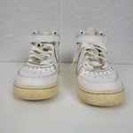 Nike Air Force 1 82' Women's Sneakers 7.5 White Mid Top Lace Up Athletic Shoes Photo 7