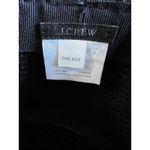J.Crew  Textured Summer Straw Hat 09500 Packable Wide Brim Dusty Dune Black‎ Photo 7