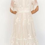 Baltic Born  Clarisa Lace Midi Dress V-Neckline New Without Tags Photo 1