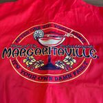 Vintage Margaritaville Button Down Shirt Short Sleeve Red Casual S NWT Photo 1