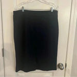 Calvin Klein  women’s skirt Sz large navy blue Photo 1