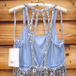 Mac Duggal  93981 Womens HALTER NECK Mirror EMBELLISHED DETAILED BACK GOWN Dress Photo 9