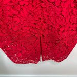 Bardot Pierre Red Lace Dress Size 6 Photo 9